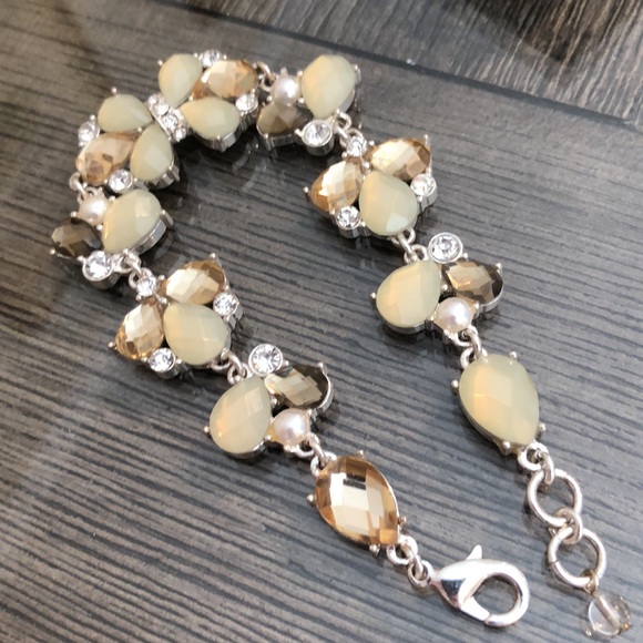 Napier Rhinestone & Gem Bracelet - Picture 8 of 13